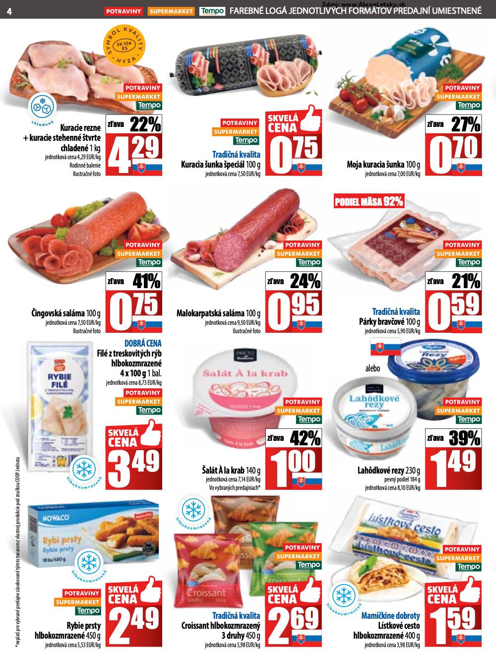 Leták COOP Jednota (5. 6. - 11. 6. 2025) - strana 4 z 28