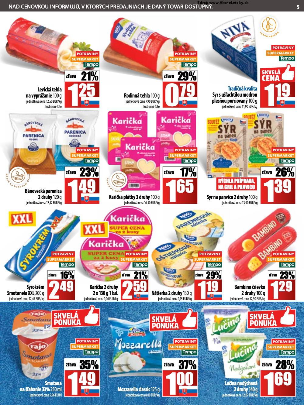 Leták COOP Jednota (5. 6. - 11. 6. 2025) - strana 5 z 28