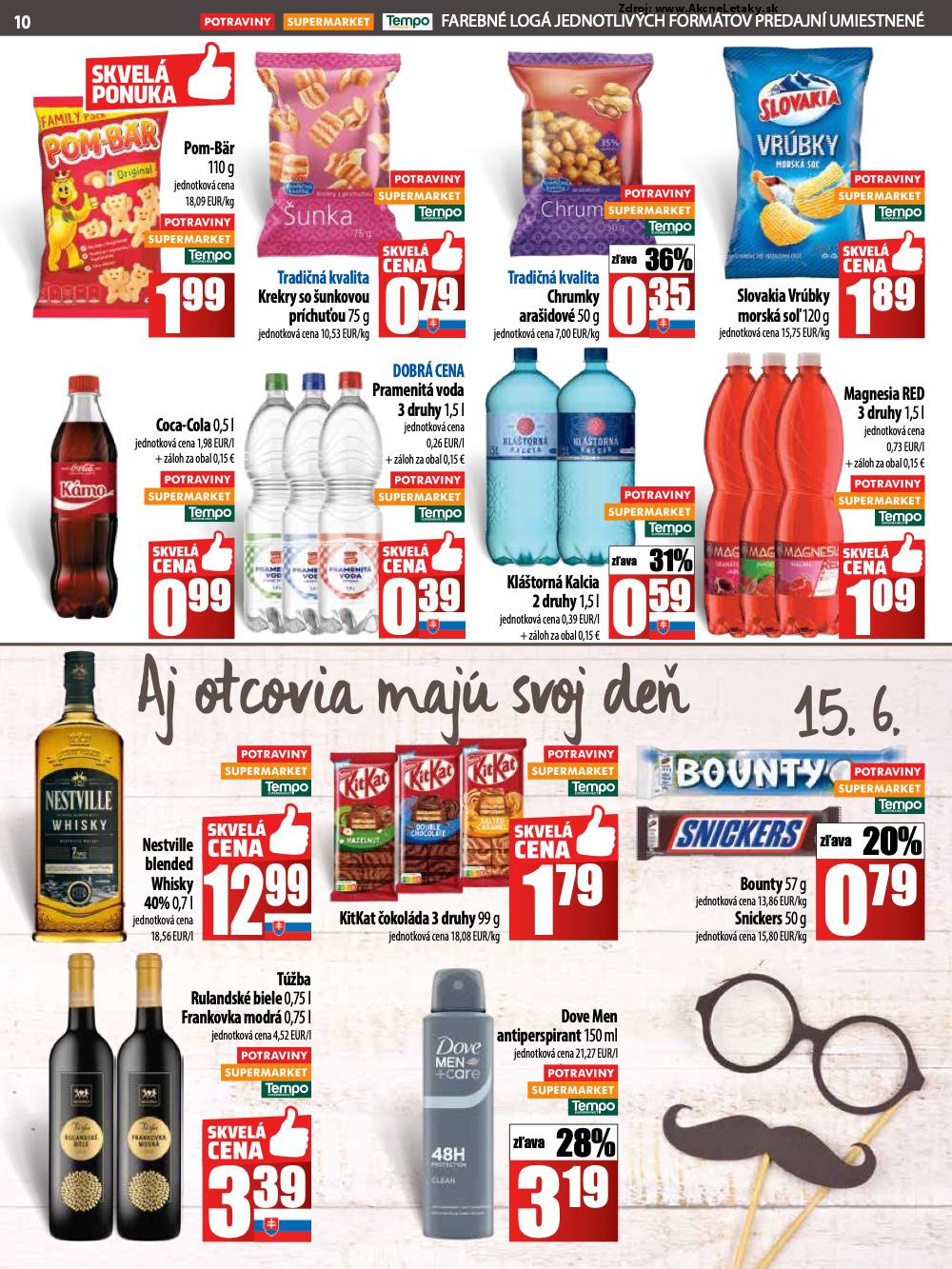 Leták COOP Jednota (12. 6. - 18. 6. 2025) - strana 10 z 28