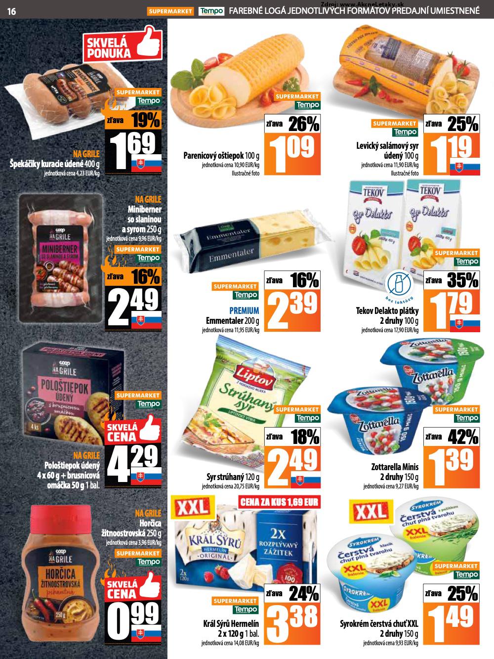 Leták COOP Jednota (12. 6. - 18. 6. 2025) - strana 16 z 28