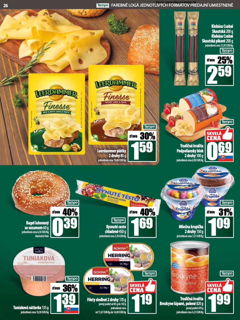 Leták COOP Jednota (12. 6. - 18. 6. 2025) - strana 26 z 28