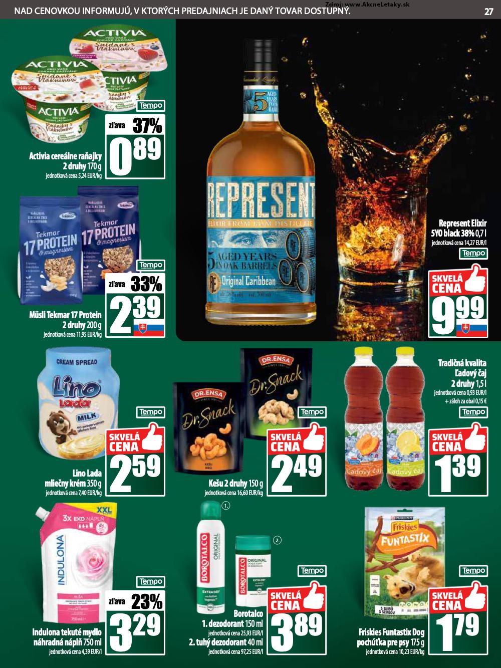 Leták COOP Jednota (12. 6. - 18. 6. 2025) - strana 27 z 28