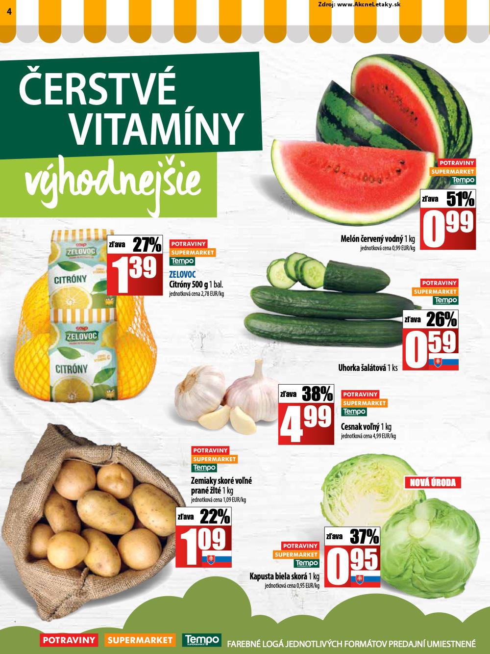 Leták COOP Jednota (12. 6. - 18. 6. 2025) - strana 4 z 28