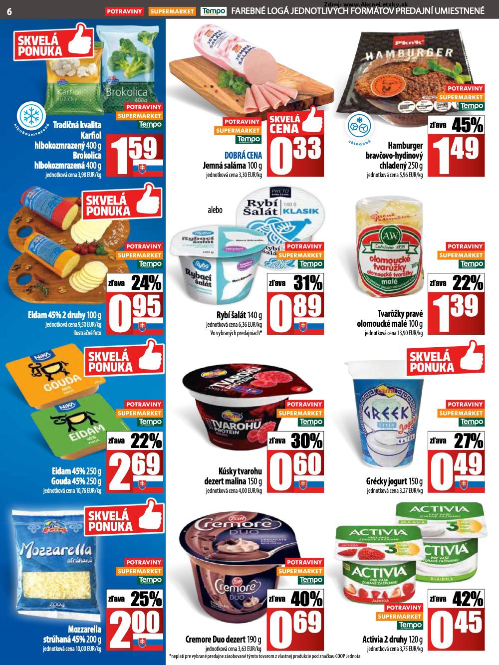 Leták COOP Jednota (12. 6. - 18. 6. 2025) - strana 6 z 28