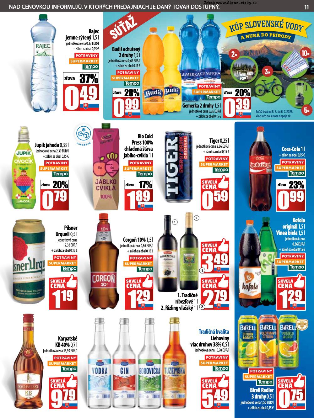 Leták COOP Jednota (26. 6. - 2. 7. 2025) - strana 11 z 28