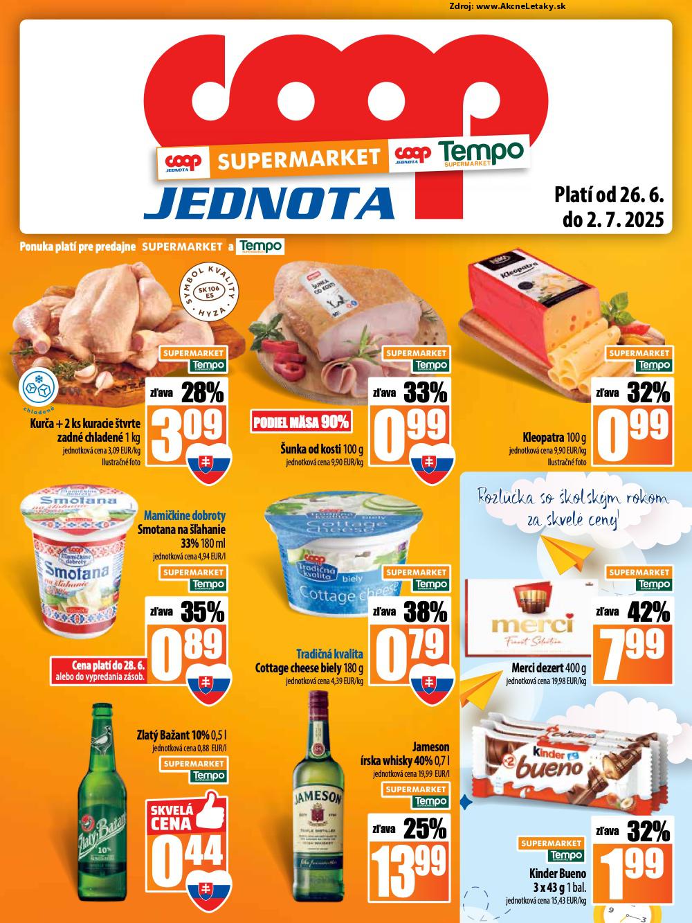 Leták COOP Jednota (26. 6. - 2. 7. 2025) - strana 13 z 28