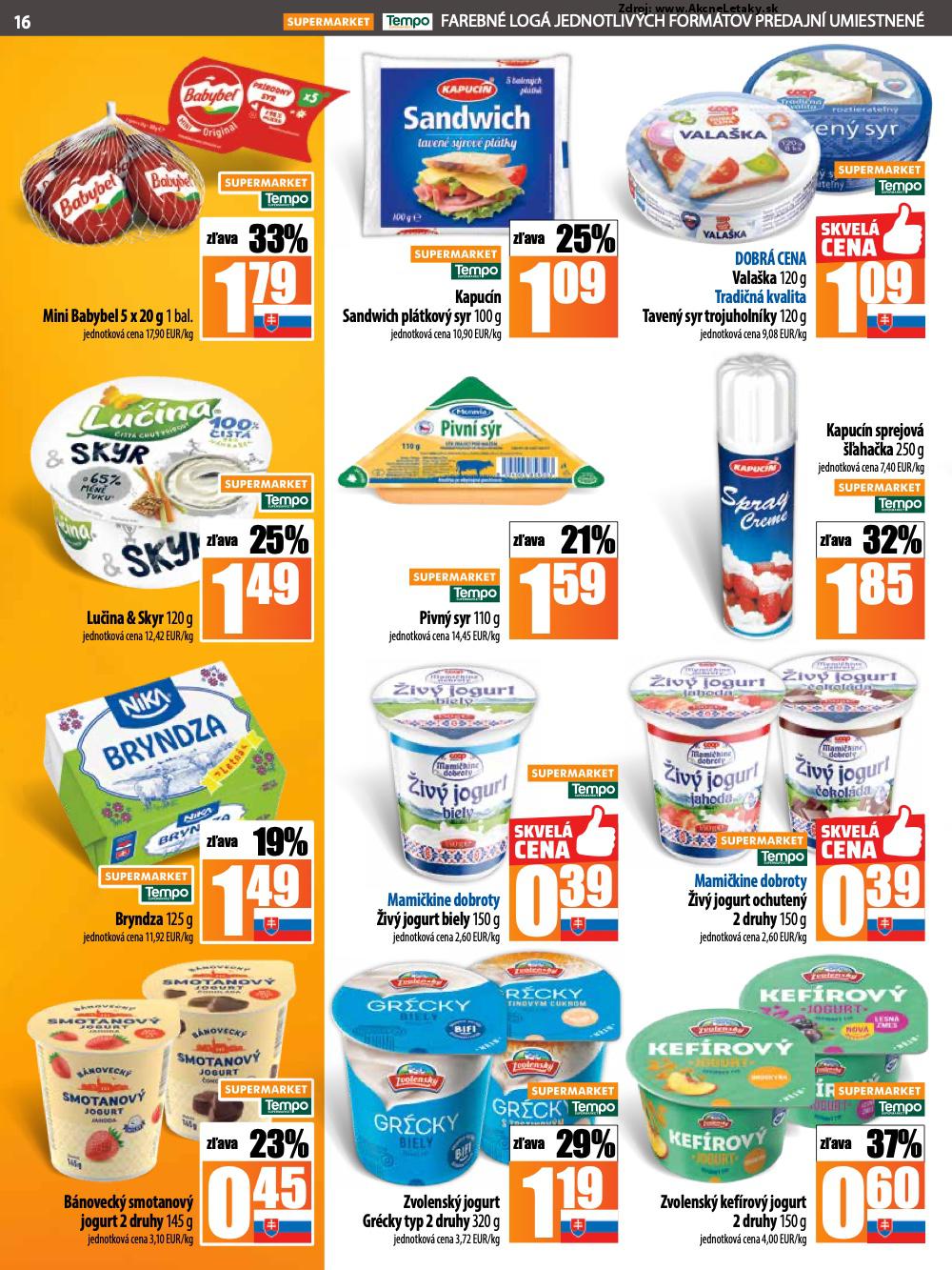 Leták COOP Jednota (26. 6. - 2. 7. 2025) - strana 16 z 28