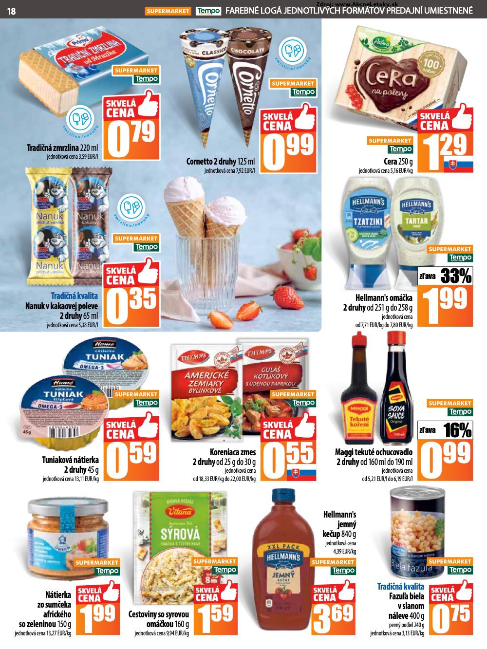 Leták COOP Jednota (26. 6. - 2. 7. 2025) - strana 18 z 28