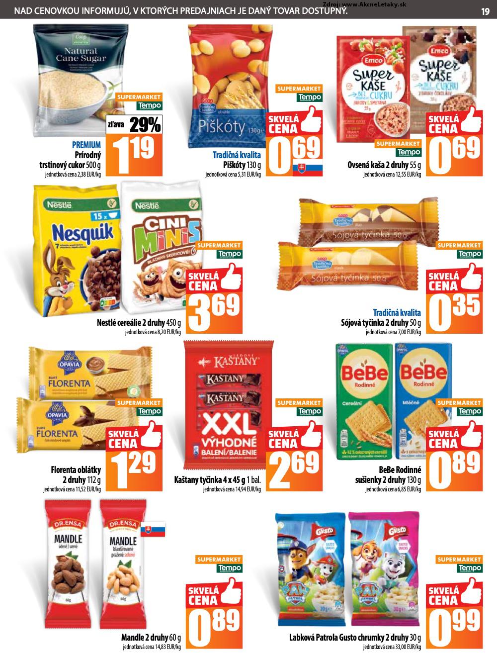 Leták COOP Jednota (26. 6. - 2. 7. 2025) - strana 19 z 28