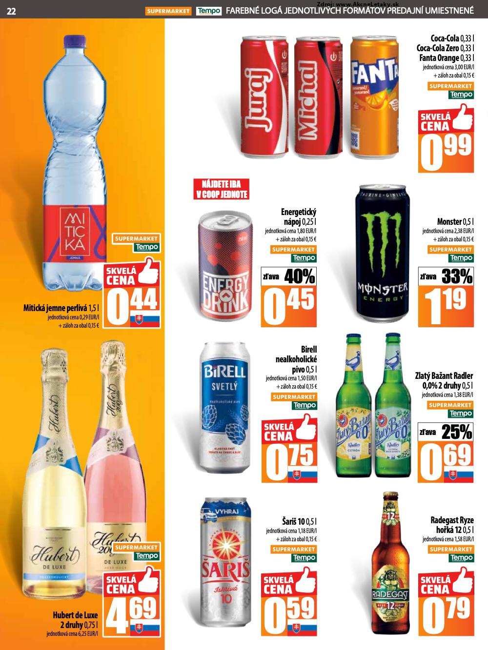 Leták COOP Jednota (26. 6. - 2. 7. 2025) - strana 22 z 28