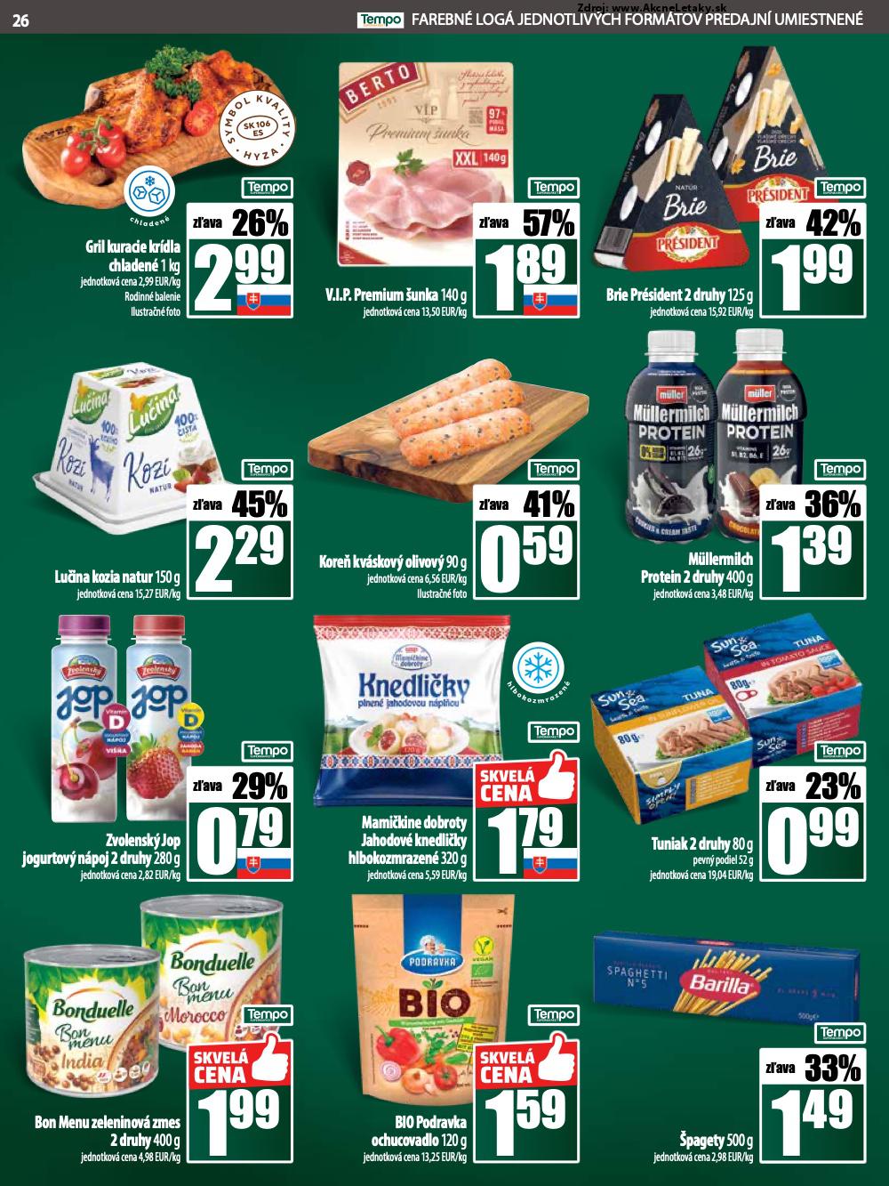 Leták COOP Jednota (26. 6. - 2. 7. 2025) - strana 26 z 28