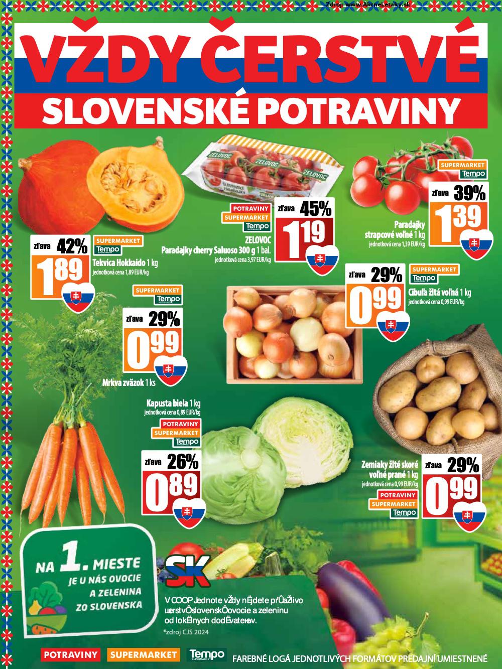 Leták COOP Jednota (26. 6. - 2. 7. 2025) - strana 4 z 28