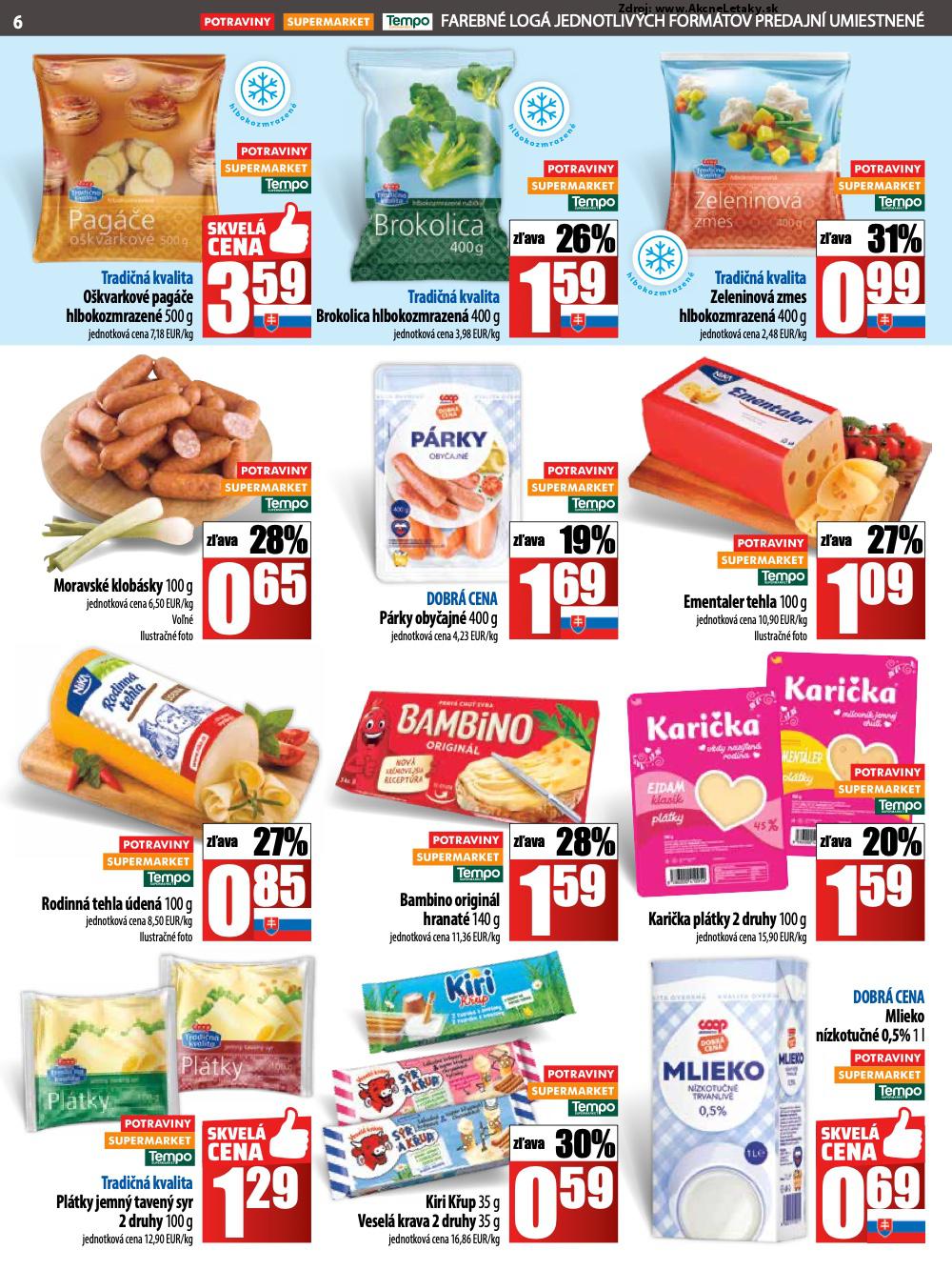 Leták COOP Jednota (26. 6. - 2. 7. 2025) - strana 6 z 28