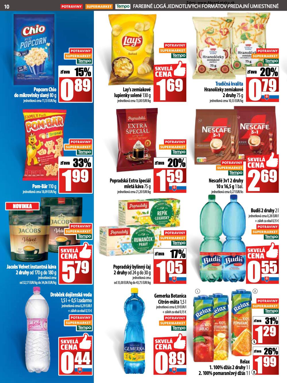 Leták COOP Jednota (3. 7. - 9. 7. 2025) - strana 10 z 28