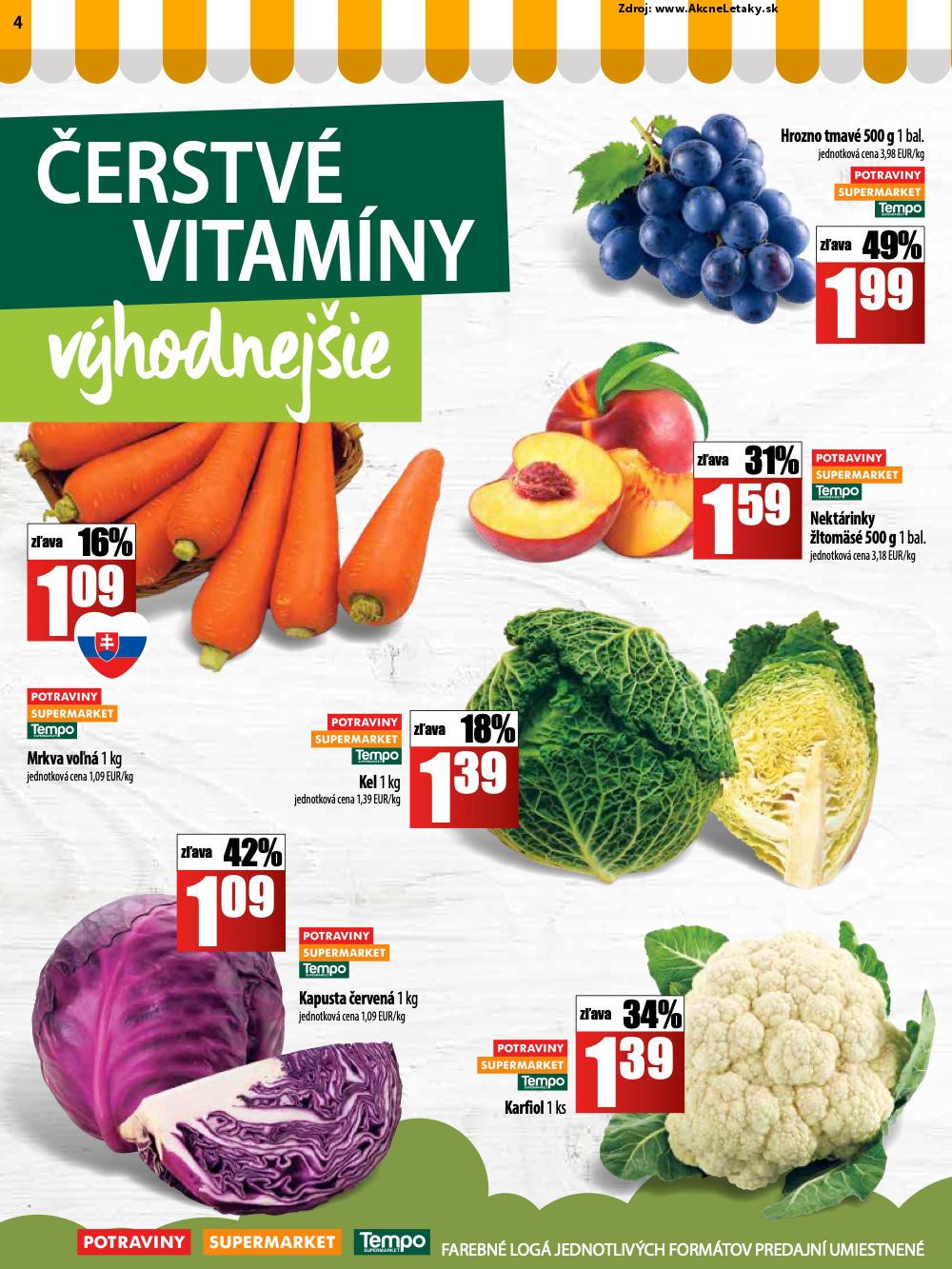 Leták COOP Jednota (3. 7. - 9. 7. 2025) - strana 4 z 28