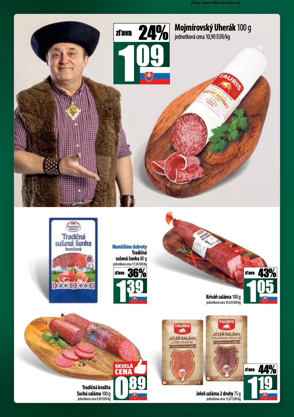 Leták COOP Jednota (3. 7. - 9. 7. 2025) - strana 16 z 62