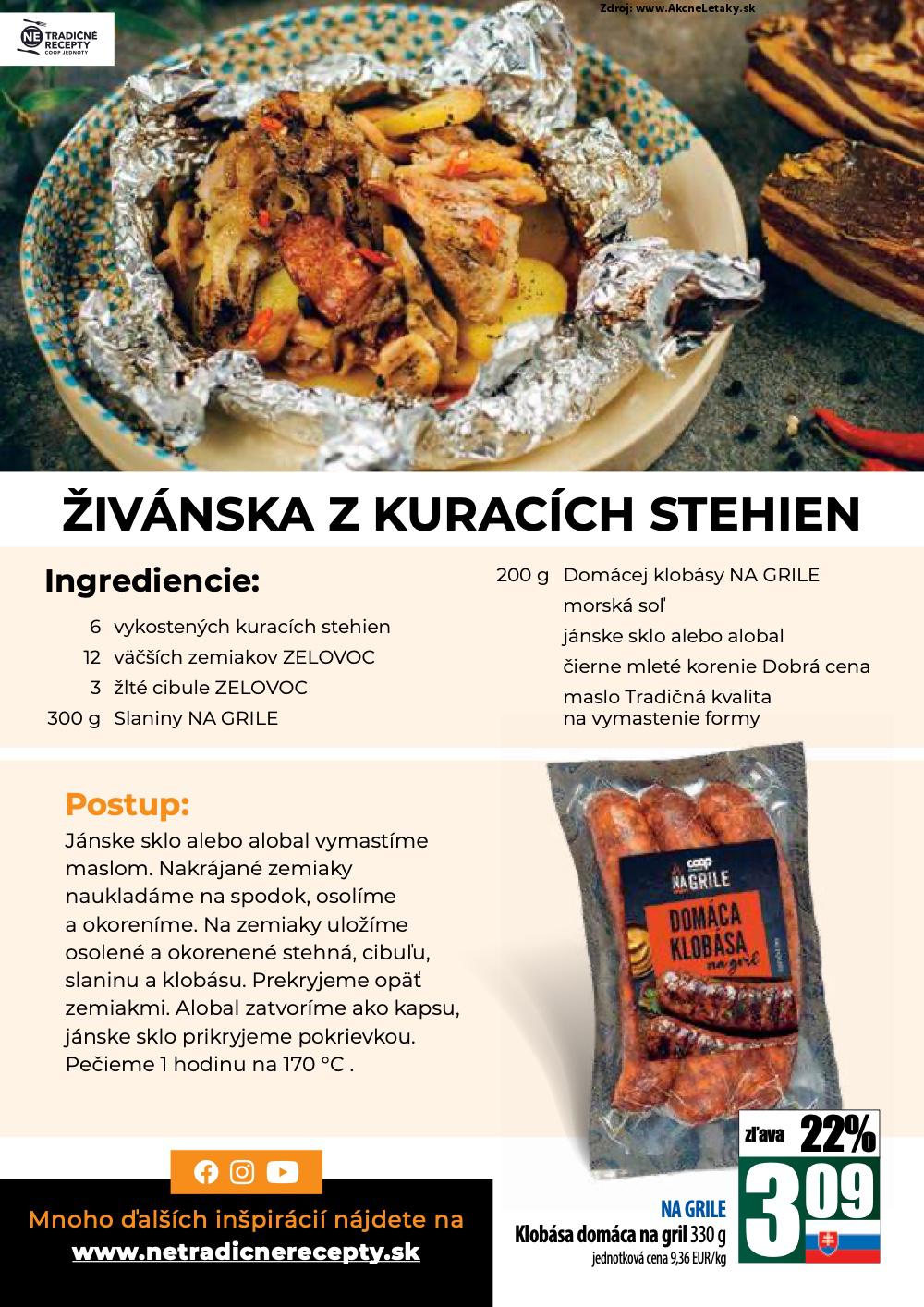 Leták COOP Jednota (3. 7. - 9. 7. 2025) - strana 19 z 62