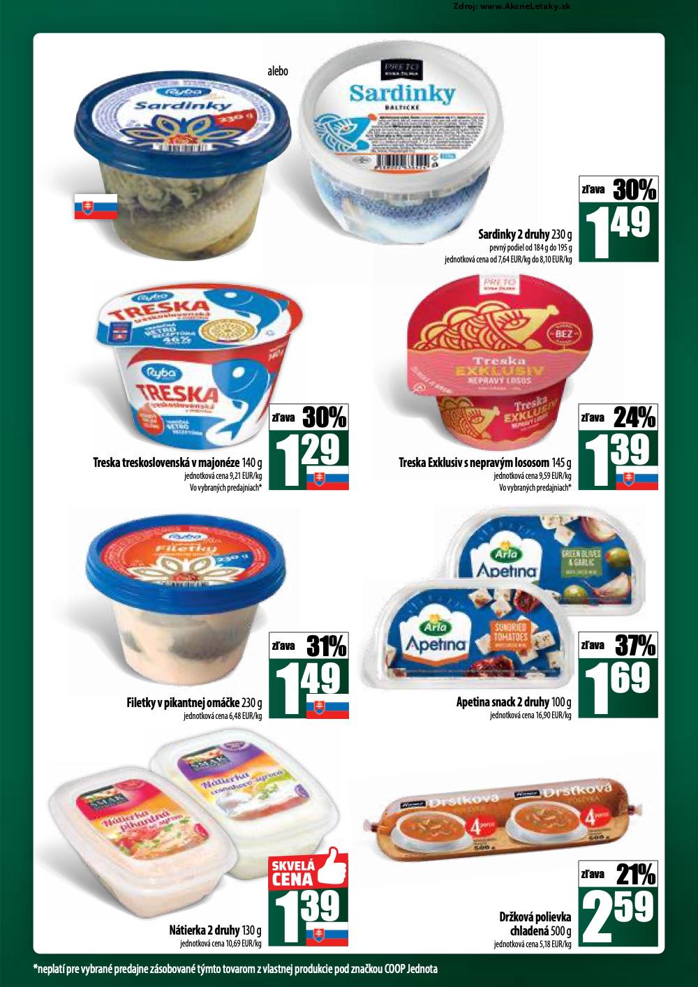 Leták COOP Jednota (24. 7. - 30. 7. 2025) - strana 11 z 60