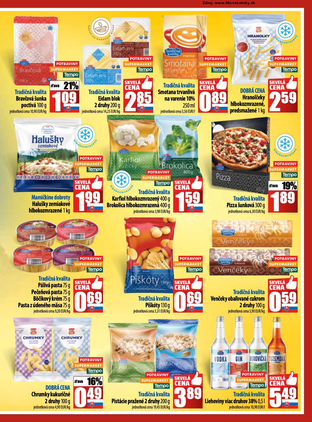 Leták COOP Jednota (7. 8. - 13. 8. 2025) - strana 3 z 28