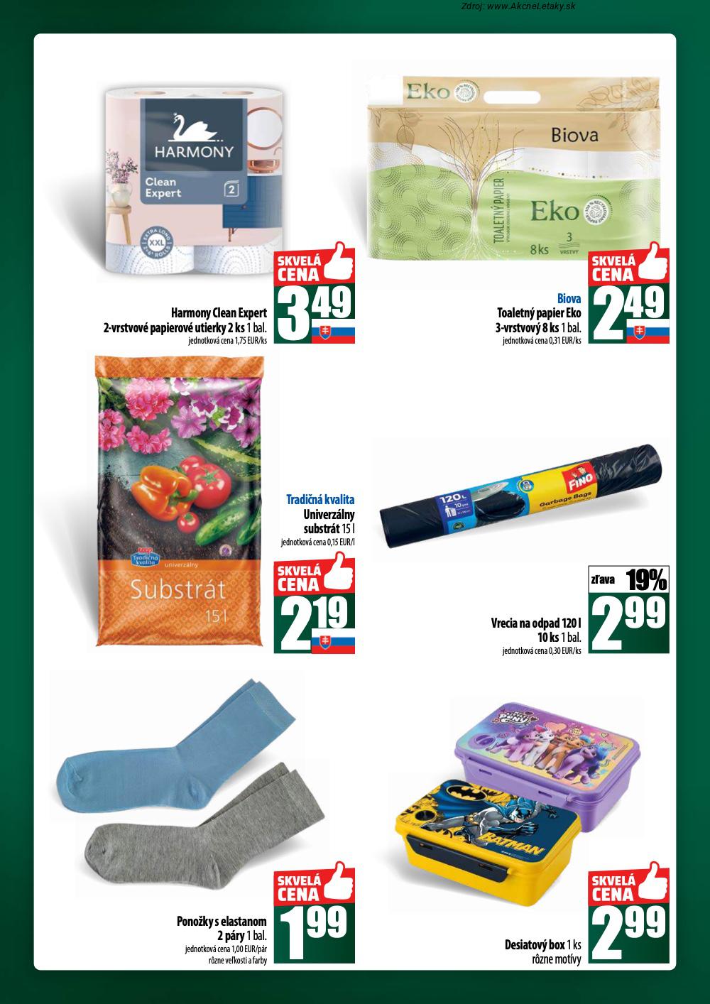 Leták COOP Jednota (4. 9. - 10. 9. 2025) - strana 62 z 64