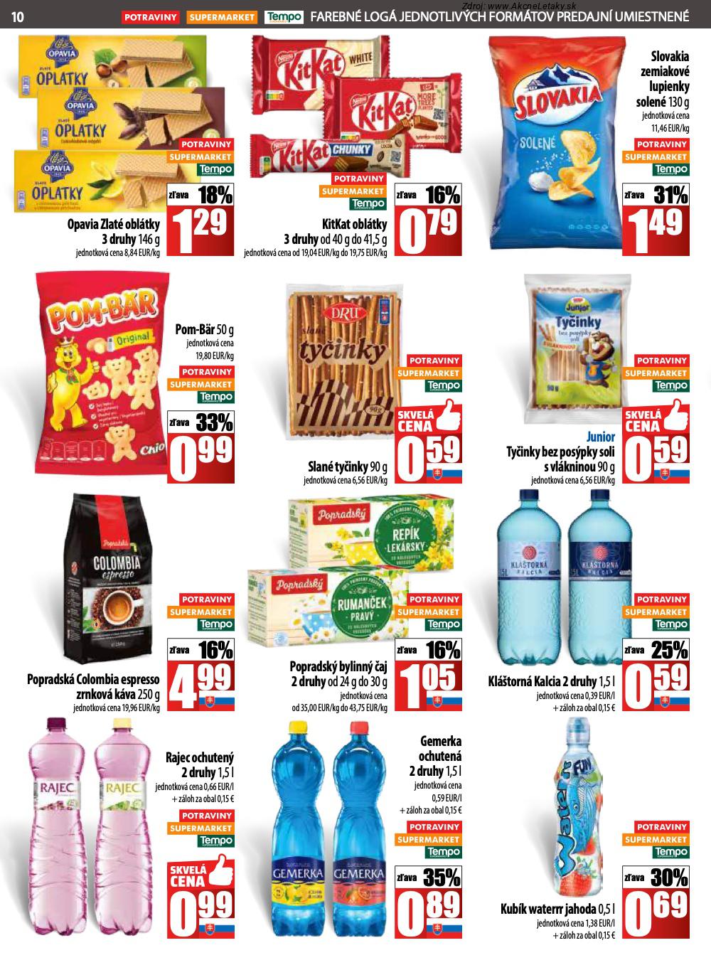 Leták COOP Jednota (11. 9. - 17. 9. 2025) - strana 10 z 28