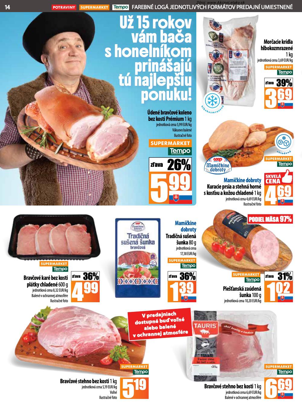 Leták COOP Jednota (11. 9. - 17. 9. 2025) - strana 14 z 28