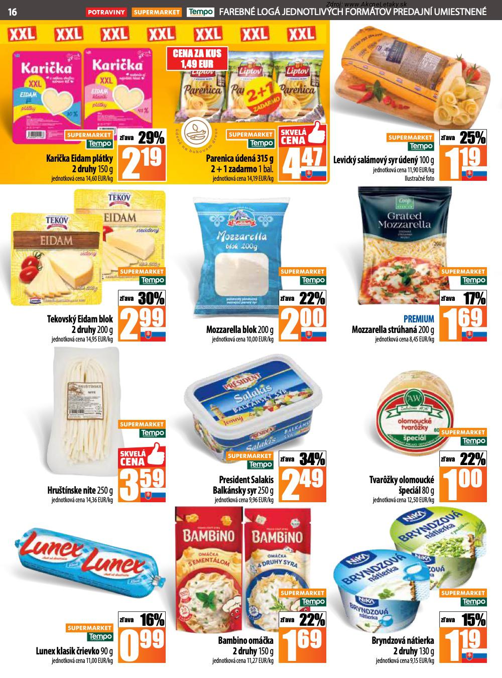 Leták COOP Jednota (11. 9. - 17. 9. 2025) - strana 16 z 28