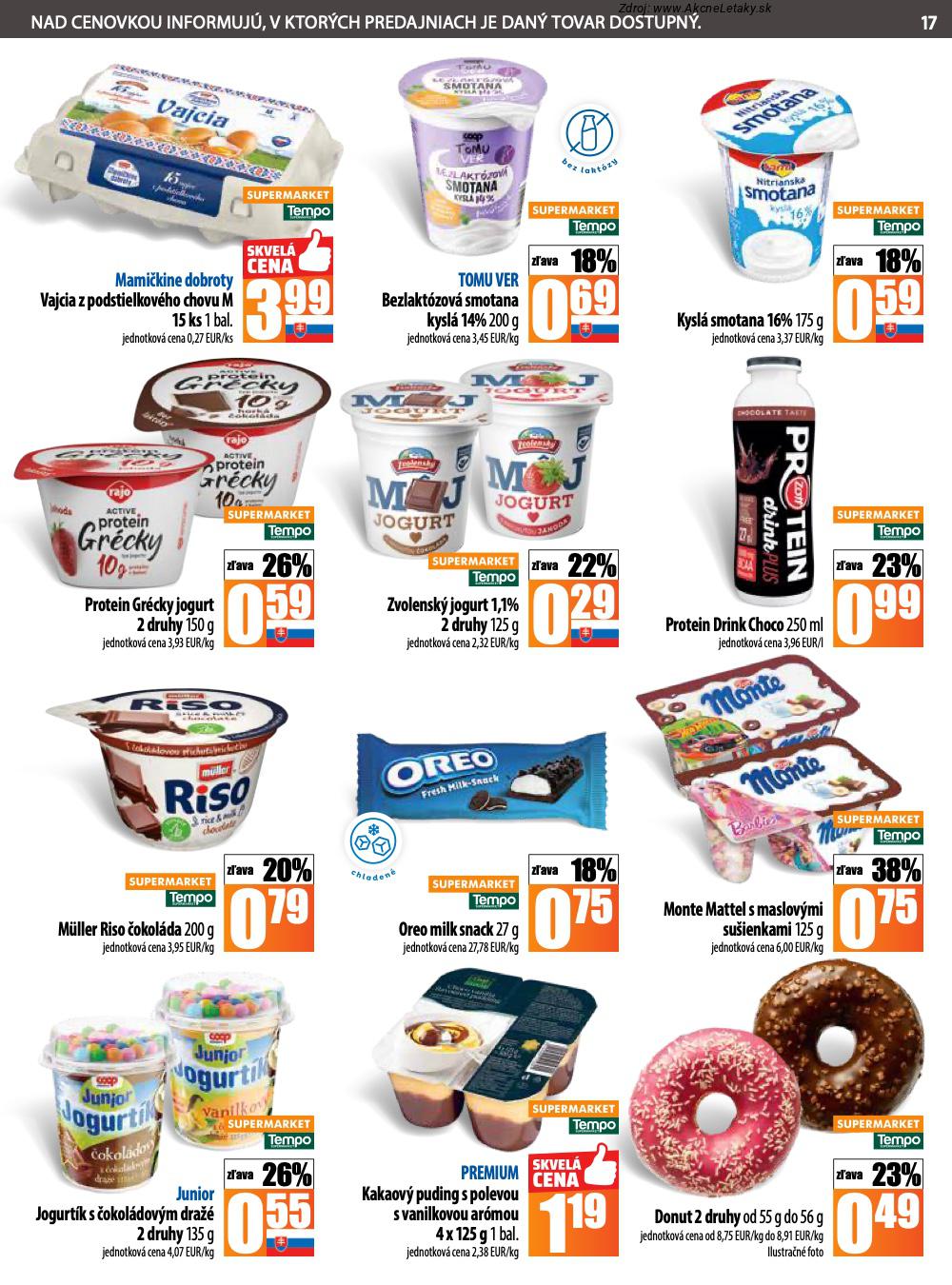 Leták COOP Jednota (11. 9. - 17. 9. 2025) - strana 17 z 28