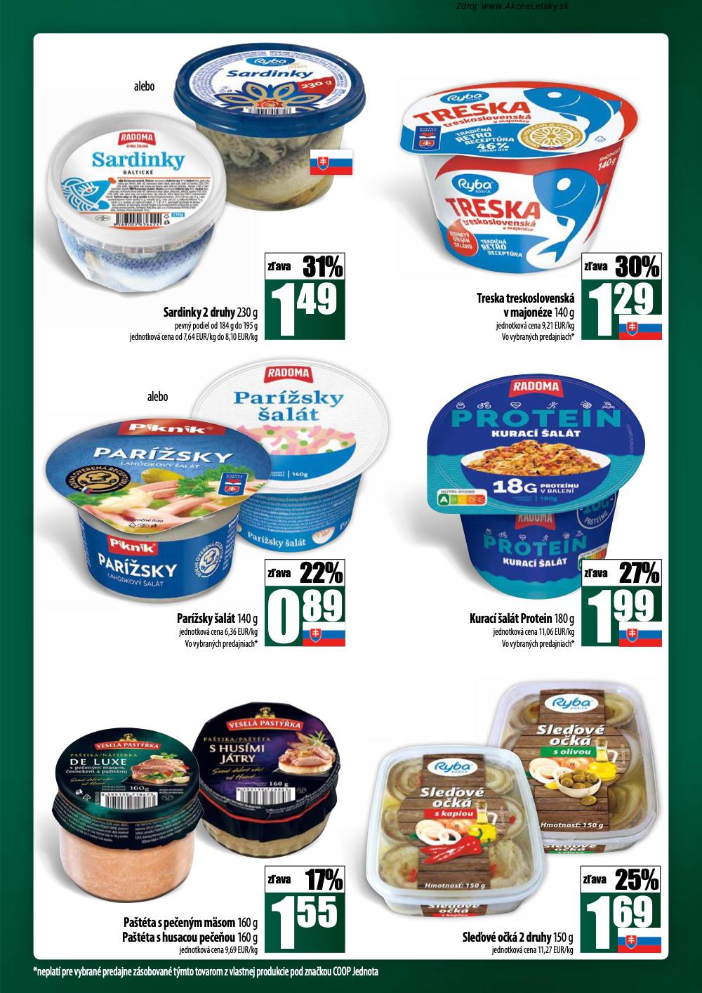 Leták COOP Jednota (18. 9. - 24. 9. 2025) - strana 13 z 60