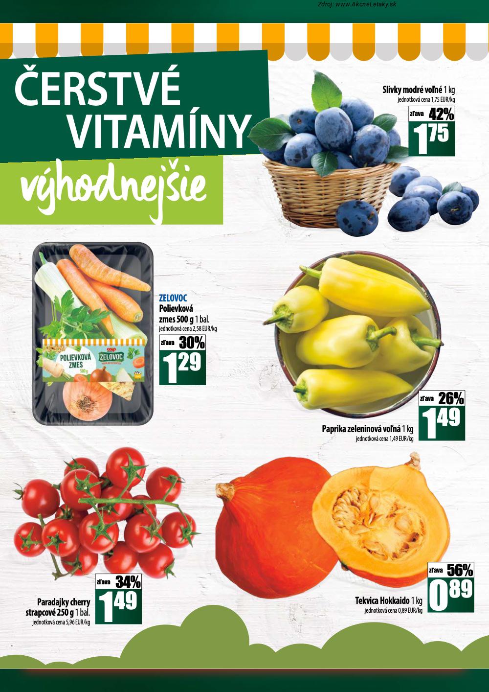 Leták COOP Jednota (18. 9. - 24. 9. 2025) - strana 2 z 60