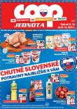Leták COOP Jednota od 23. 10.