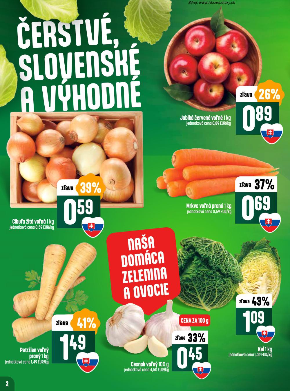 Leták COOP Jednota (6. 11. - 12. 11. 2025) - strana 2 z 24