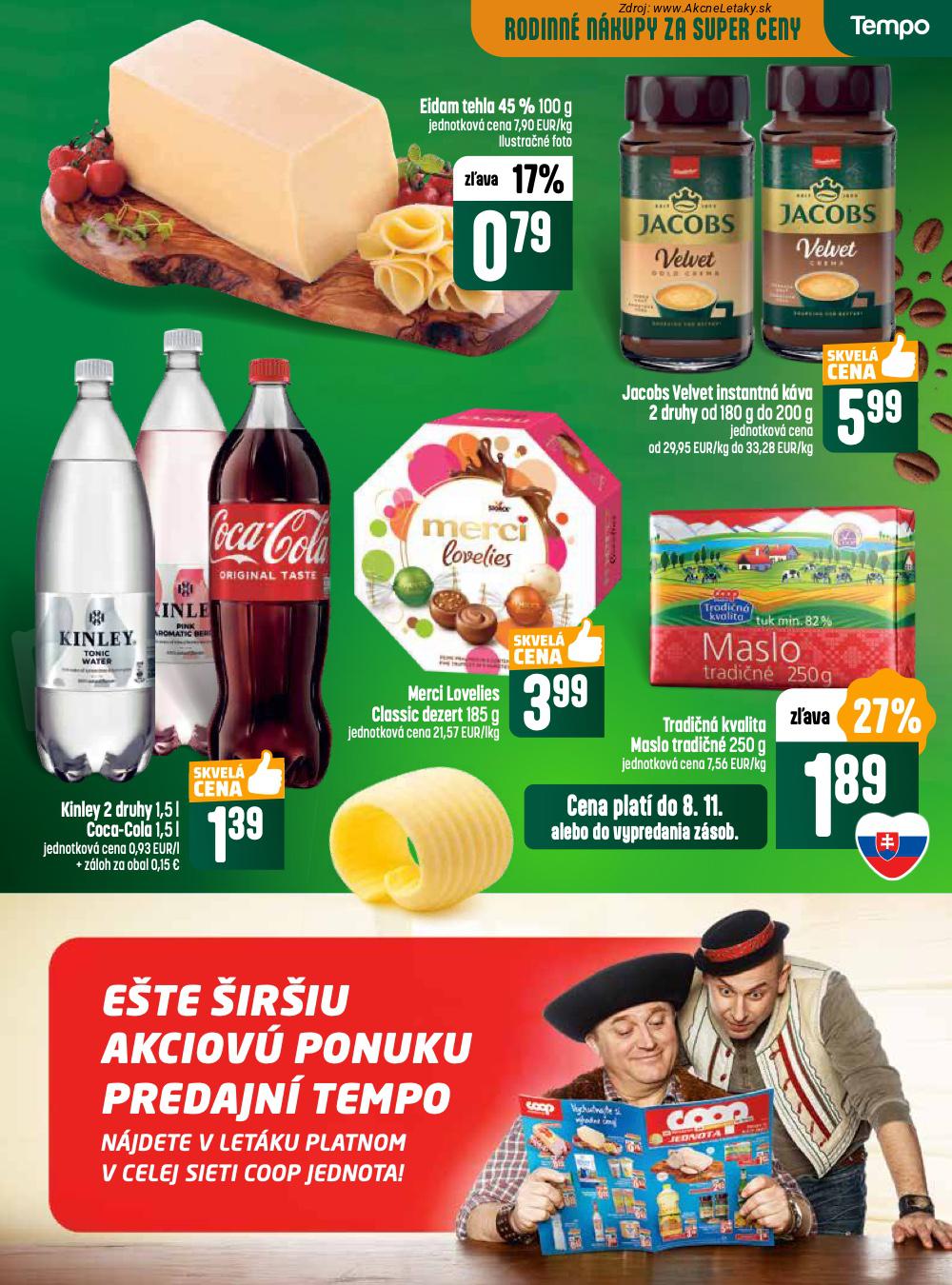 Leták COOP Jednota (6. 11. - 12. 11. 2025) - strana 24 z 24