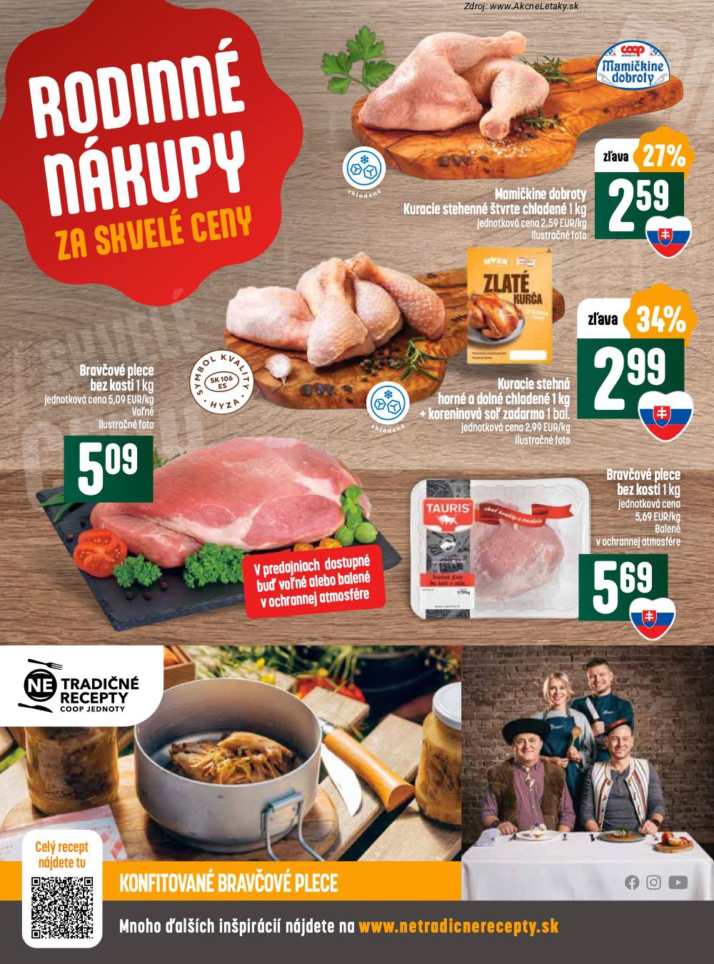 Leták COOP Jednota (6. 11. - 12. 11. 2025) - strana 4 z 24