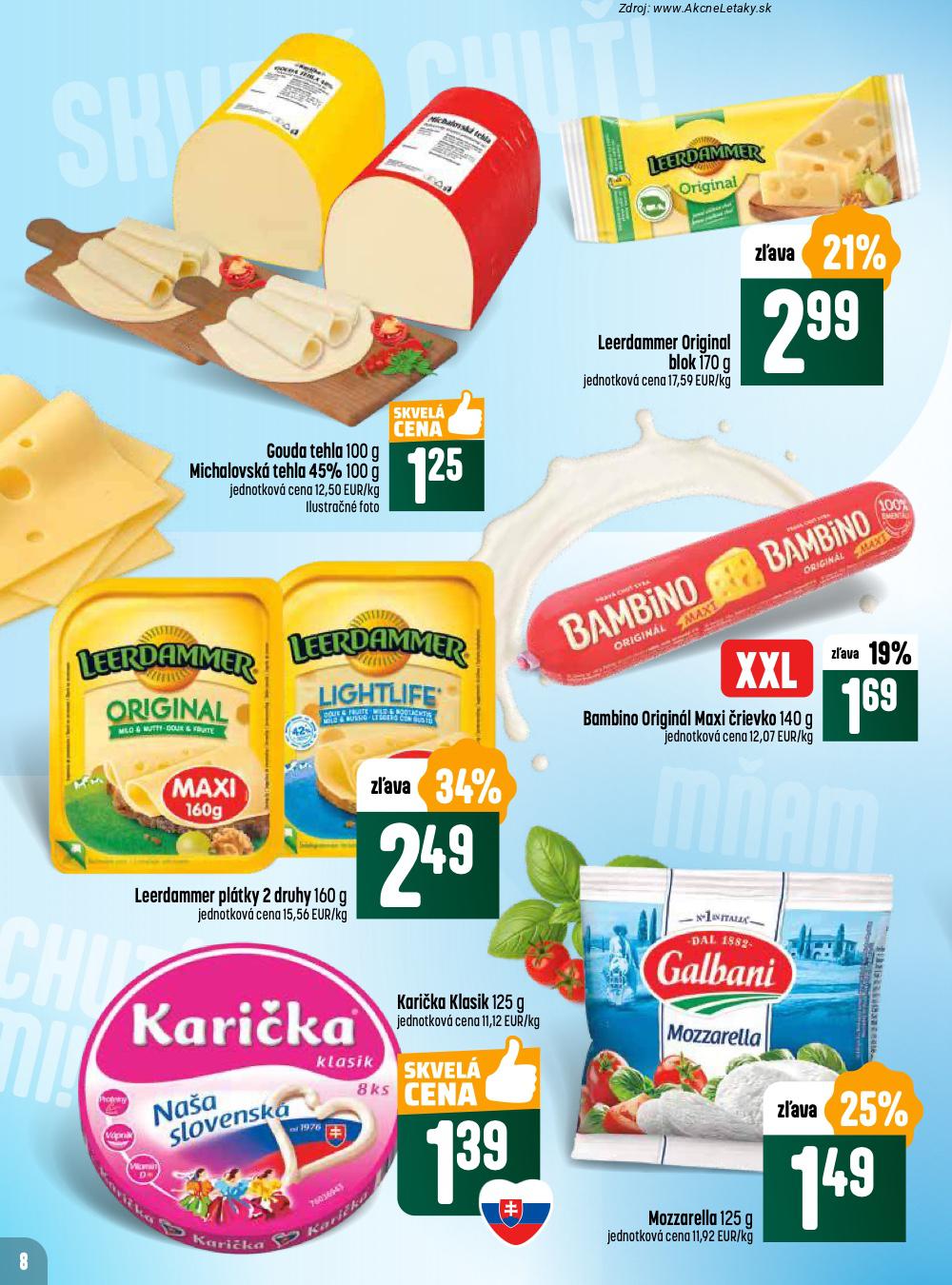 Leták COOP Jednota (6. 11. - 12. 11. 2025) - strana 8 z 24