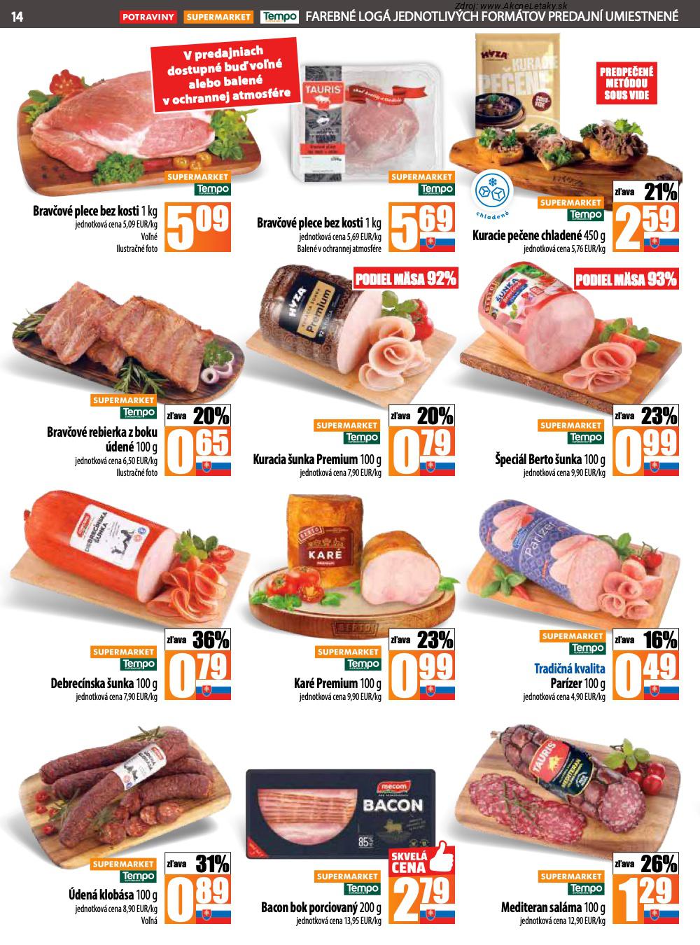 Leták COOP Jednota (6. 11. - 12. 11. 2025) - strana 14 z 28