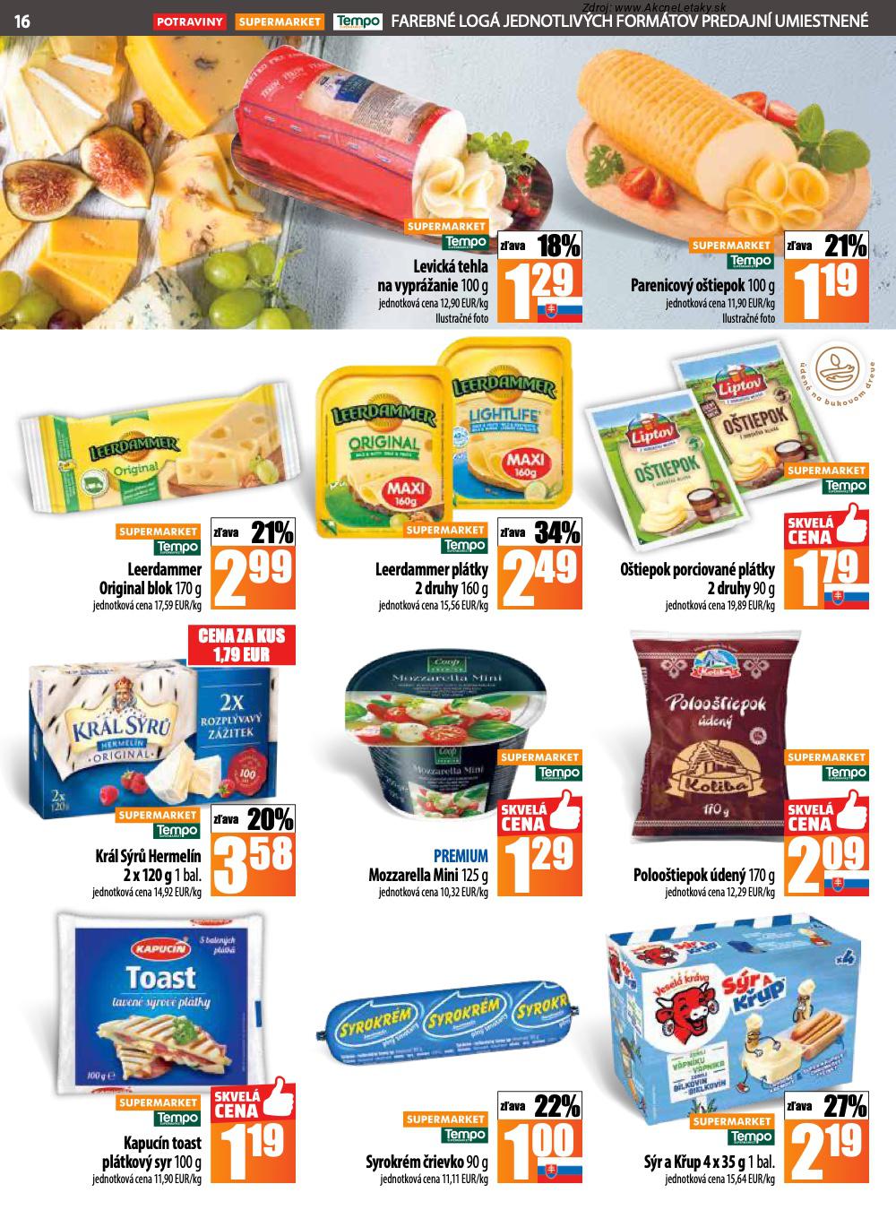 Leták COOP Jednota (6. 11. - 12. 11. 2025) - strana 16 z 28