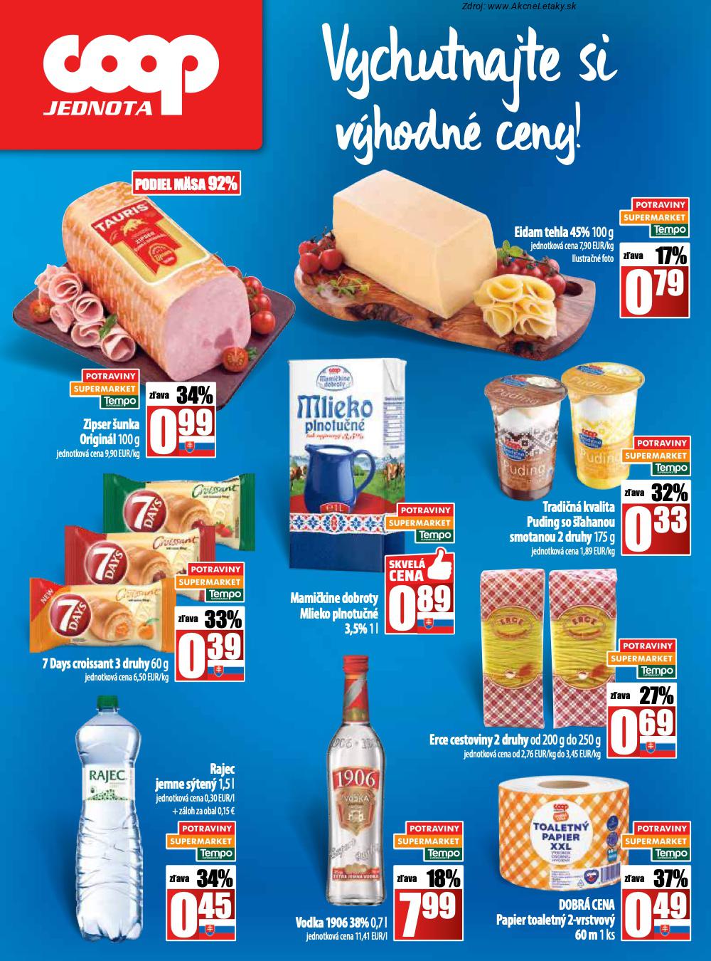 Leták COOP Jednota (6. 11. - 12. 11. 2025) - strana 28 z 28