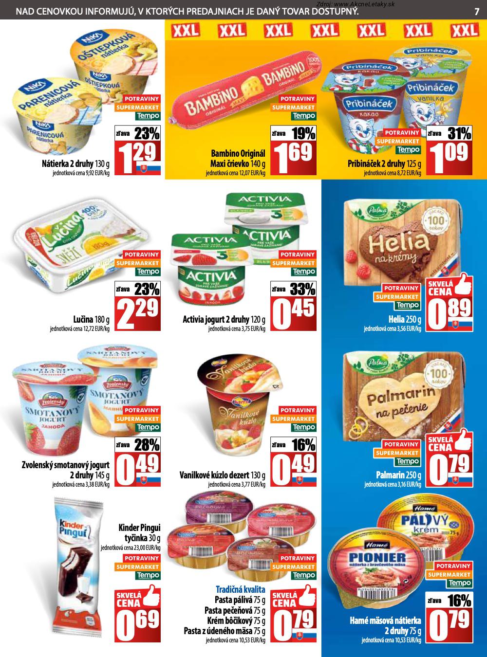 Leták COOP Jednota (6. 11. - 12. 11. 2025) - strana 7 z 28