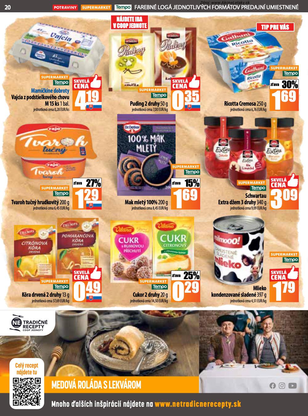 Leták COOP Jednota (20. 11. - 26. 11. 2025) - strana 20 z 32