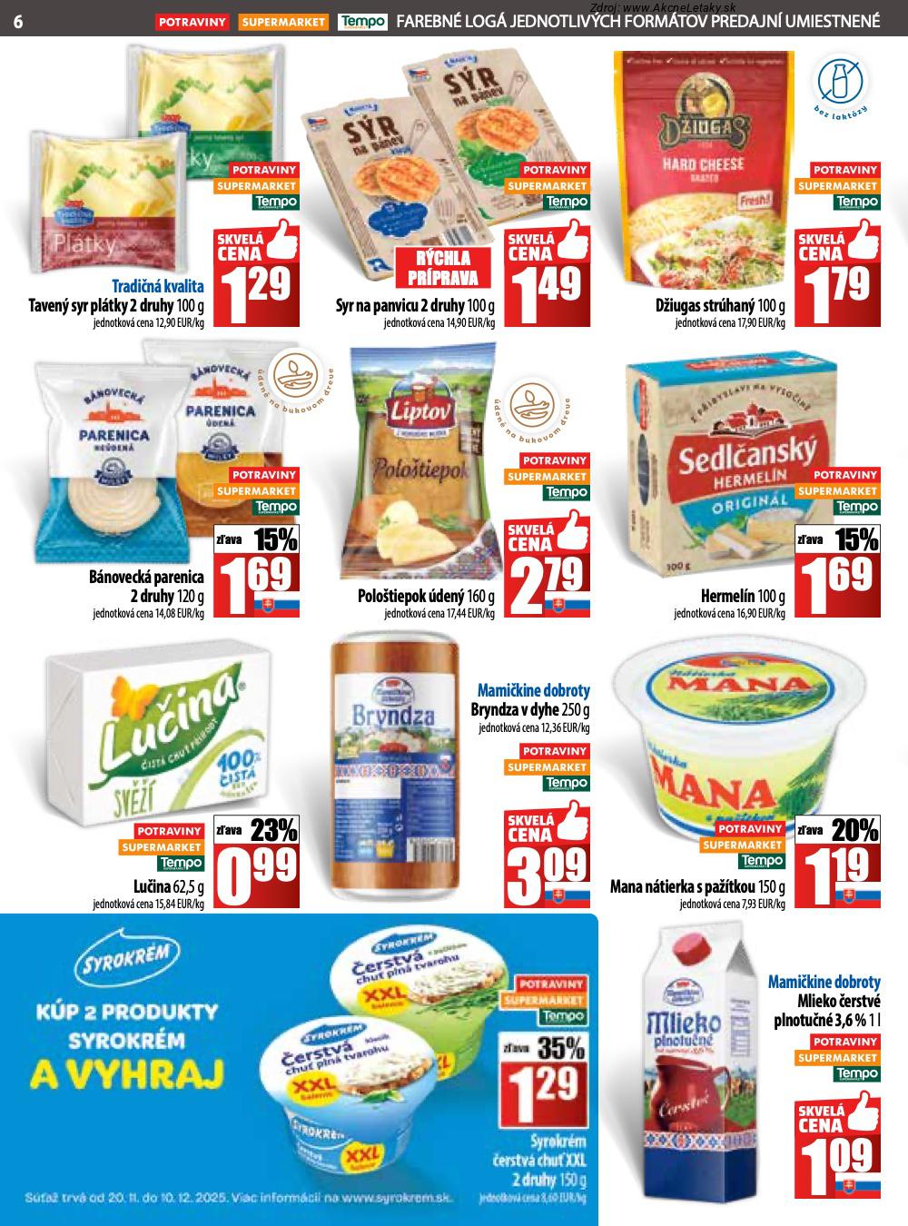 Leták COOP Jednota (20. 11. - 26. 11. 2025) - strana 6 z 32