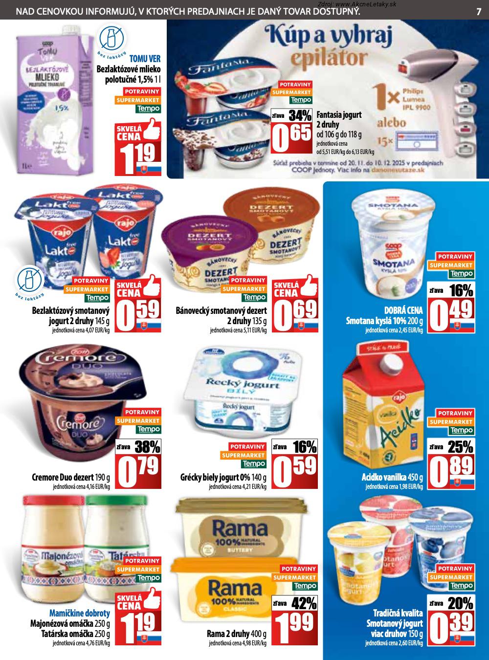 Leták COOP Jednota (20. 11. - 26. 11. 2025) - strana 7 z 32