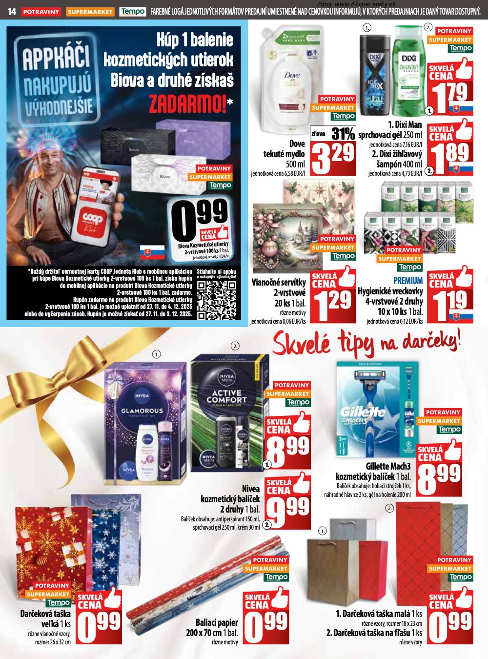 Leták COOP Jednota (27. 11. - 3. 12. 2025) - strana 14 z 32