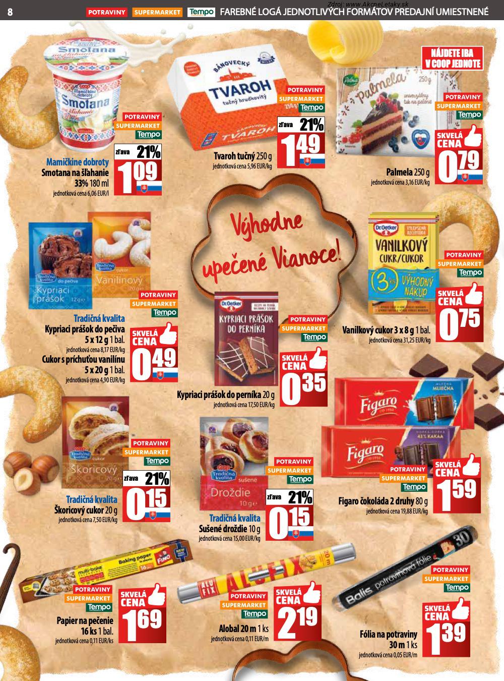 Leták COOP Jednota (27. 11. - 3. 12. 2025) - strana 8 z 32