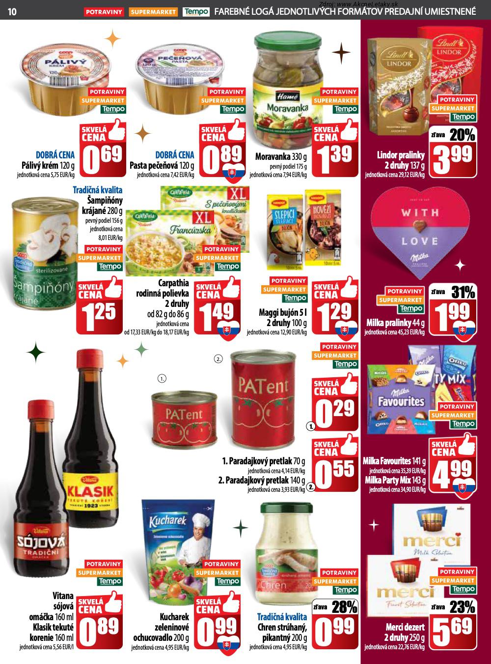 Leták COOP Jednota (18. 12. - 24. 12. 2025) - strana 10 z 32