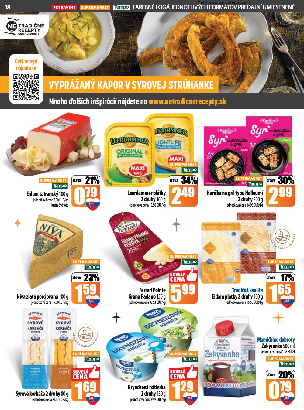 Leták COOP Jednota (18. 12. - 24. 12. 2025) - strana 18 z 32