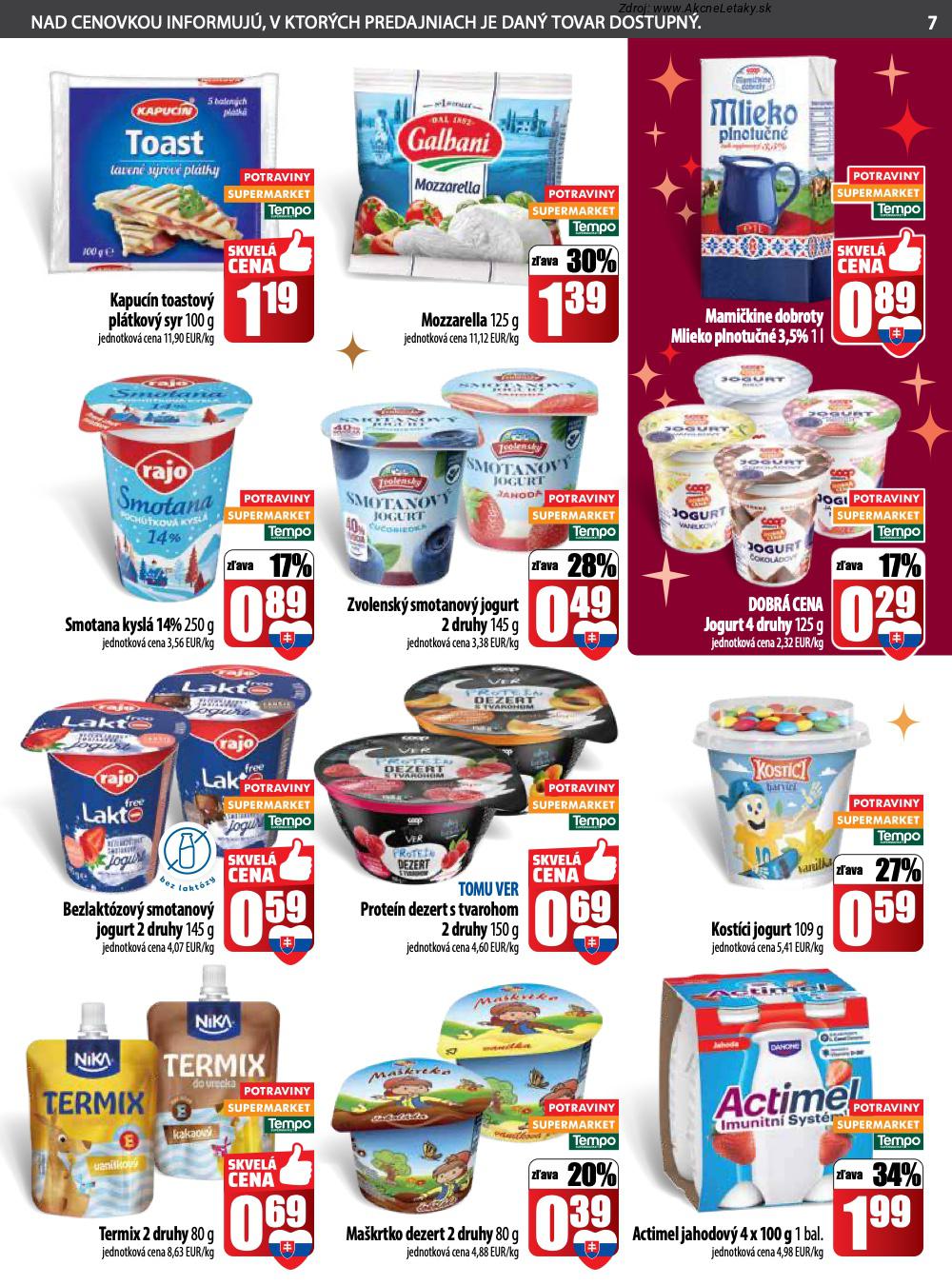 Leták COOP Jednota (18. 12. - 24. 12. 2025) - strana 7 z 32