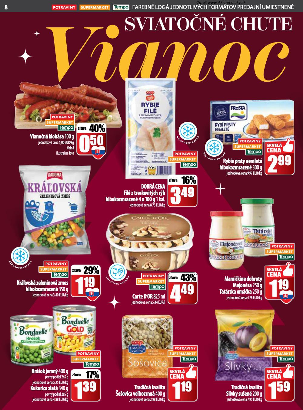 Leták COOP Jednota (18. 12. - 24. 12. 2025) - strana 8 z 32