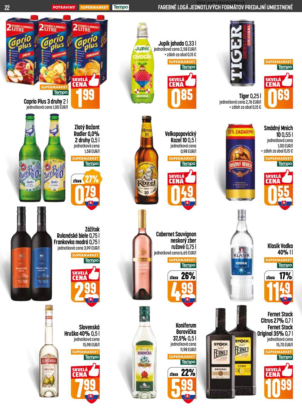 Leták COOP Jednota - strana 22