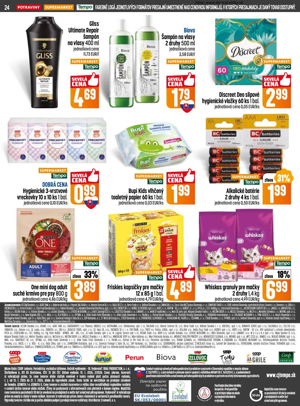 Leták COOP Jednota - strana 24
